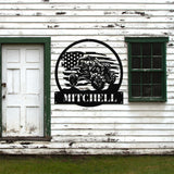 Side By Side Ranger Family Custom Sign ~ Metal Porch Sign - Outdoor Sign - Personalized Metal Sign - UTV Sign - Custom Polaris Ranger