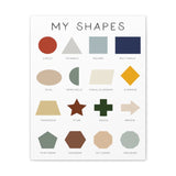 My Shapes ~ Montessori Sign