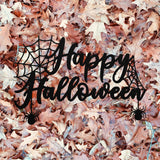 Happy Halloween Sign ~ Metal Porch Sign, Fall Door Hanger, Fall Metal Sign, Metal Fall Sign, Fall Sign, Fall Porch Sign, Custom Autumn