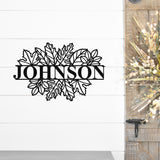 Fall Leaf Custom Welcome Sign, Metal Porch Sign, Fall Door Hanger, Fall Metal Sign, Metal Fall Sign, Fall Sign, Porch Sign, Custom Autumn