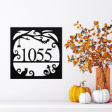 Fall Home Address Sign, Metal Porch Sign, Fall Door Hanger, Fall Metal Sign, Metal Fall Sign, Fall Sign, Porch Sign, Custom Fall Sign