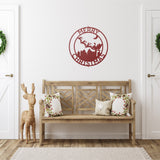 Merry Christmas Custom Outdoor Sign ~ Christmas Door Hanger, Personalized Christmas Décor, Custom Winter Porch Sign, Christmas Porch Sign