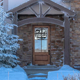 Have A Merry Little Christmas Custom Porch Sign ~ Custom Metal Door Hanger, Personalized Christmas Decor, Winter Porch Sign, Christmas Sign
