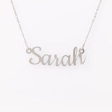Custom Name Necklace ~ Personalized Name Necklace, Necklace With Box, Gift For Her, Wedding Gift, Personalized Gift, Custom Necklace, Bridal