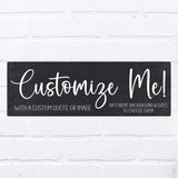 Custom Sign, Custom Metal Sign, Personalized Sign, Kitchen Signs, Farmhouse Decor, Custom Quote Sign, Custom Poem Print, Custom Quote Print