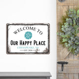 Custom Beach House Sign, Beach House Signs, Custom Beach House Signs, Personalized Beach Sign, Beach Metal Sign