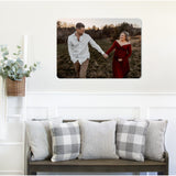 Metal Photo Sign ~ Custom Photo Metal Sign Mounted On Reclaimed Wood Frame PERFECT GIFT!