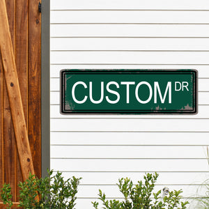 Custom Street Sign, Metal Street Sign, Personalized Street Sign, Make Your Own Street Sign, Custom Street Sign, Quality Metal Sign