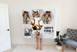 Personalized Photo Blanket, Mothers Day Gift, Custom Photo Collage Blanket, Memorial Blanket, Photo Blanket, Personalized Gifts