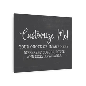 Custom Sign, Custom Metal Sign, Personalized Sign, Kitchen Signs, Farmhouse Decor, Custom Quote Sign, Custom Poem Print, Custom Quote Print