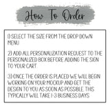 Custom metal sign, custom sign, outdoor signs, metal sign, business signs, rustic metal sign, personalized sign, personalized gift
