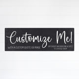 Custom Sign, Custom Metal Sign, Personalized Sign, Kitchen Signs, Farmhouse Decor, Custom Quote Sign, Custom Poem Print, Custom Quote Print