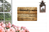 Custom Sign, Custom Metal Sign, Personalized Sign, Kitchen Signs, Farmhouse Decor, Custom Quote Sign, Custom Poem Print, Custom Quote Print