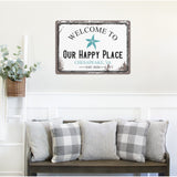 Custom Beach House Sign, Beach House Signs, Custom Beach House Signs, Personalized Beach Sign, Beach Metal Sign