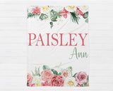 Personalized Custom Blanket, Baby Blanket, Name Blanket, Blanket Gift, Baby Blanket, Kids Blanket, Personalized Gift, Custom Gift