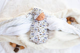 Fishing Swaddle Set, Fish Swaddle Blanket, Personalized Baby Blanket, Fishing Nursery, Fishing Baby Blanket, Fishing Swaddle Blanket