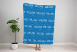 Plush Minky Personalized Baby Name Blanket
