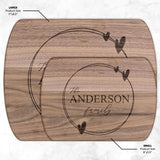 Personalized Cutting Board - Engraved Cutting Board, Custom Cutting Board Wedding Gift, Housewarming Gift, Anniversary Gift, Engagement