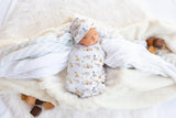 Woodland Personalized Nursing Cover, Baby Woodland Blanket, Custom Name Blanket, Hospital Blanket, Baby Shower Gift, Name Blanket, Car Seat
