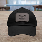Dad Ball Cap with Custom Leather Patch | Your Artwork or Logo | Custom Laser Engraved | Custom Business Hat | Logo Hat | Your Text Here