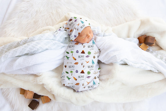 Dinosaur clearance swaddle blanket
